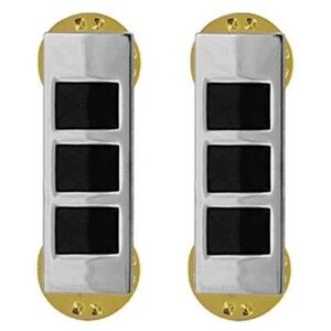 Army Rank Insignia Chief Warrant Officer 3 (CW3) Nickel Plated Vanguard SEALED
